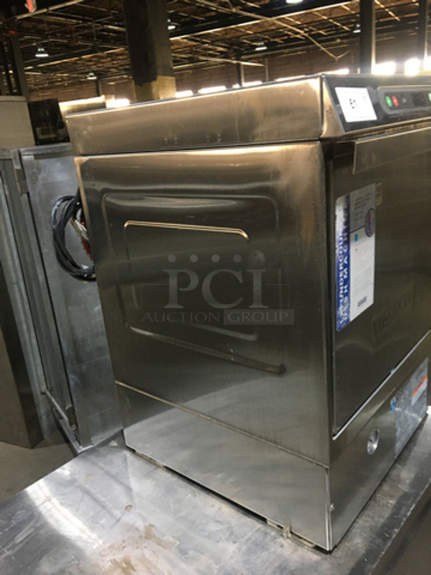 Wow! Hobart All Stainless Steel Under The Counter Commercial Dishwasher! Model LXIC Serial 231140862! 120V 1 Phase! - Image 2 of 9