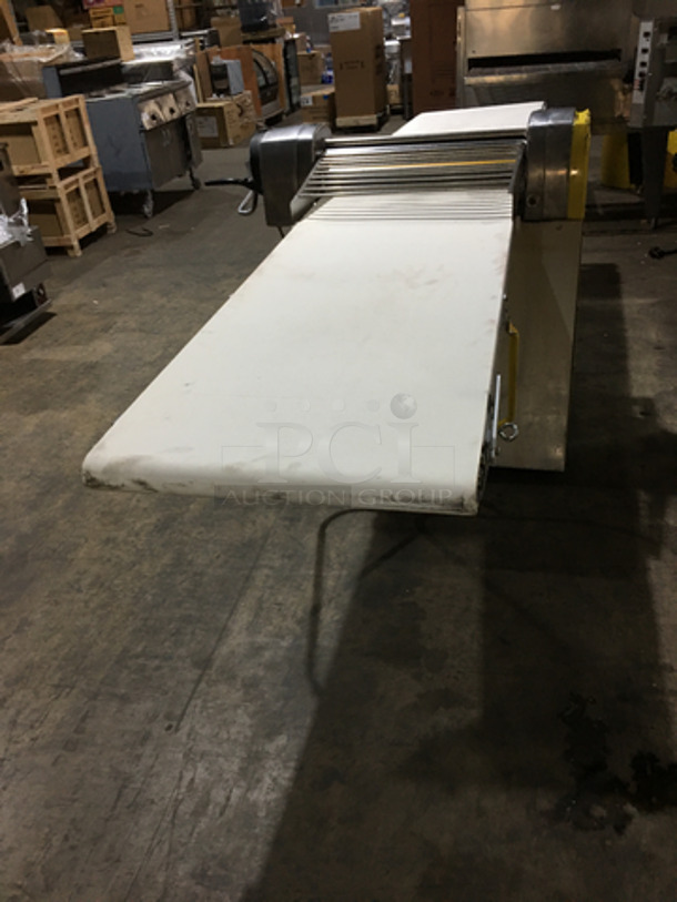 FAB! Seewer Rondo Commercial Floor Style Heavy Duty Reversible Dough Sheeter! Model SSO63C Serial A7179010! - Image 2 of 10