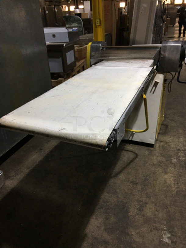 FAB! Seewer Rondo Commercial Floor Style Heavy Duty Reversible Dough Sheeter! Model SSO63C Serial A7179010! - Image 4 of 10