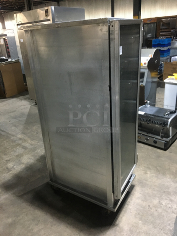 Win Holt Food Warming/Proofing Cabinet! Holds Full Size Trays! With View Through Door! On Commercial Casters! - Image 3 of 7