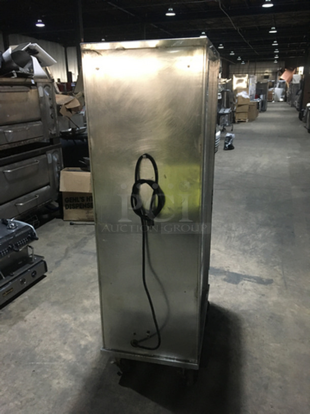 Win Holt Food Warming/Proofing Cabinet! Holds Full Size Trays! With View Through Door! On Commercial Casters! - Image 4 of 7