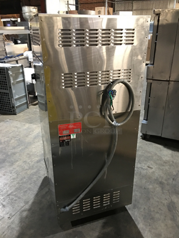 BEAUTIFUL! 2008 Yield King Commercial Electric Powered Omnivection Smoker/Steamer! All Stainless Steel! Model YK200 Serial Y20019! 208V 1Phase! On Commercial Casters! - Image 3 of 9