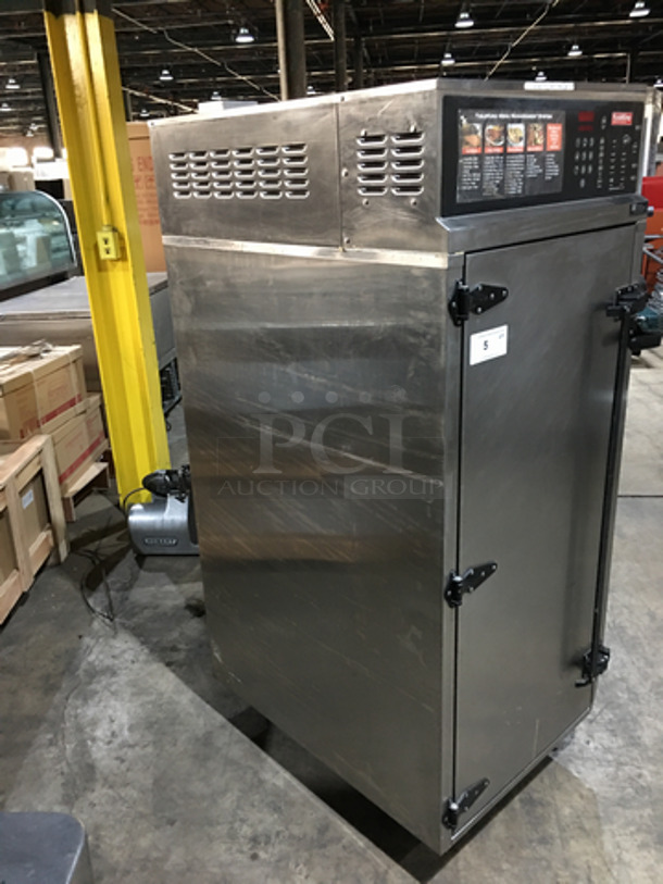 BEAUTIFUL! 2008 Yield King Commercial Electric Powered Omnivection Smoker/Steamer! All Stainless Steel! Model YK200 Serial Y20019! 208V 1Phase! On Commercial Casters! - Image 4 of 9