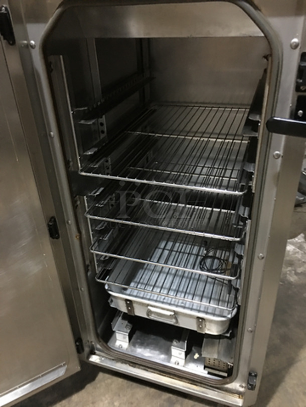 BEAUTIFUL! 2008 Yield King Commercial Electric Powered Omnivection Smoker/Steamer! All Stainless Steel! Model YK200 Serial Y20019! 208V 1Phase! On Commercial Casters! - Image 5 of 9