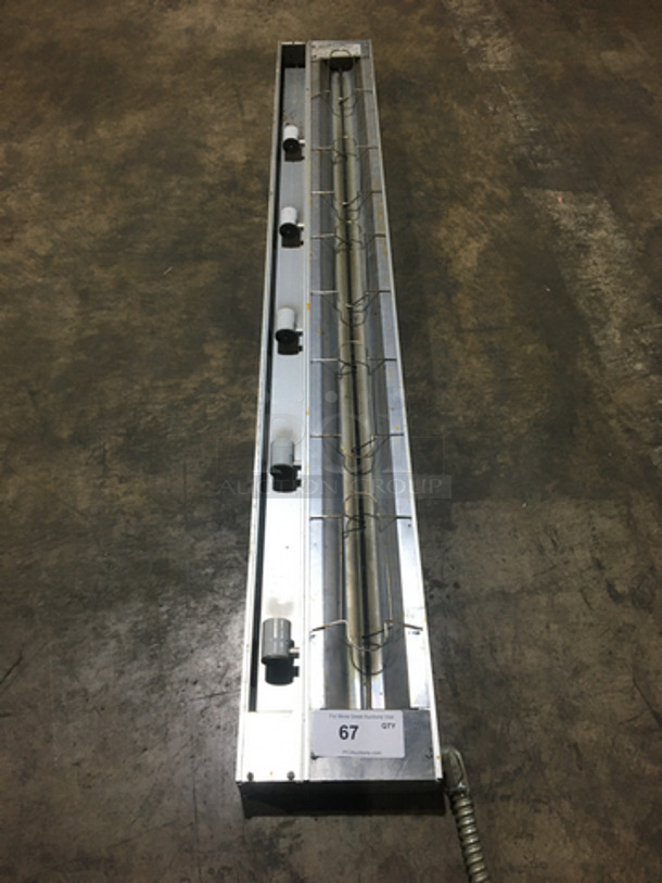Hatco Commercial Heat Strip! All Stainless Steel! Model GRAHL66 Serial 6994790945! 120/208V 3Phase! - Image 1 of 4