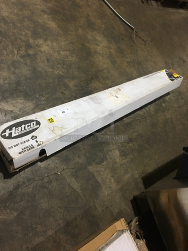 IN THE BOX! Hatco Commercial Heat Lamp Strip! Model HL72 Serial 4337481350! 120V 1Phase!