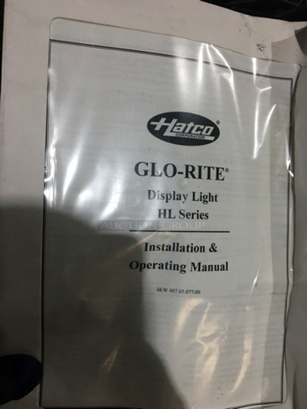 IN THE BOX! Hatco Commercial Heat Lamp Strip! Model HL72 Serial 3558911322! 120V 1Phase! - Image 6 of 6