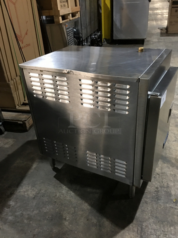 Cleveland Commercial Countertop Steam Cabinet! All Stainless Steel! Steam Craft Edition! Model 21CET16 Serial WC8204503F02! 208V 3Phase! On Legs! - Image 3 of 8