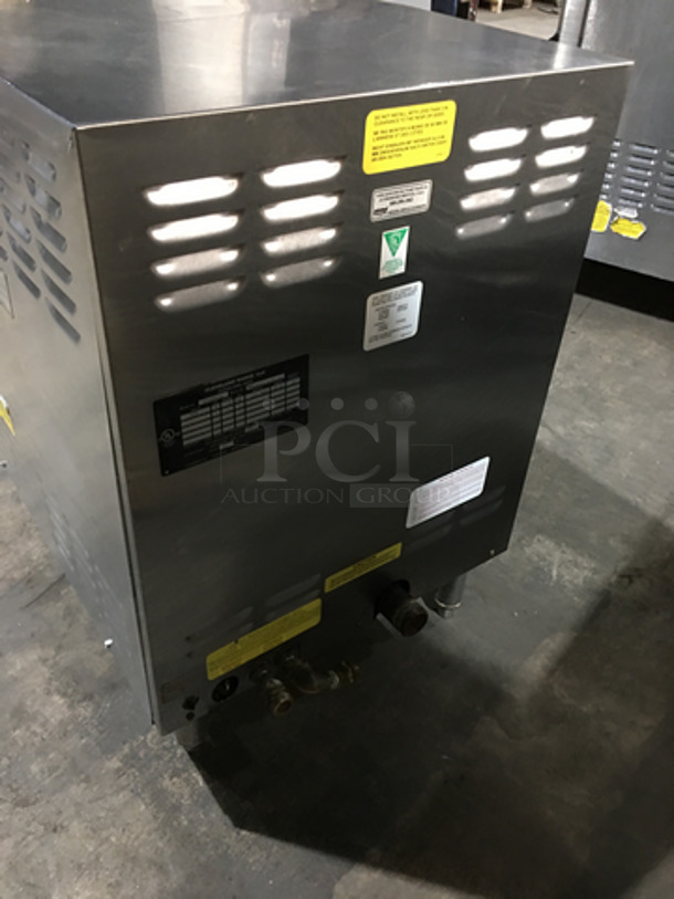 Cleveland Commercial Countertop Steam Cabinet! All Stainless Steel! Steam Craft Edition! Model 21CET16 Serial WC8204503F02! 208V 3Phase! On Legs! - Image 4 of 8