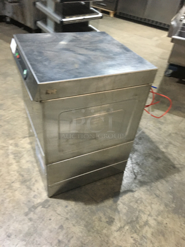 Hobart Commercial Under The Counter Dishwasher! All Stainless Steel! With Dish Rack! Model LXIGC Serial 231085612! 120/208/240V 1Phase! - Image 2 of 8