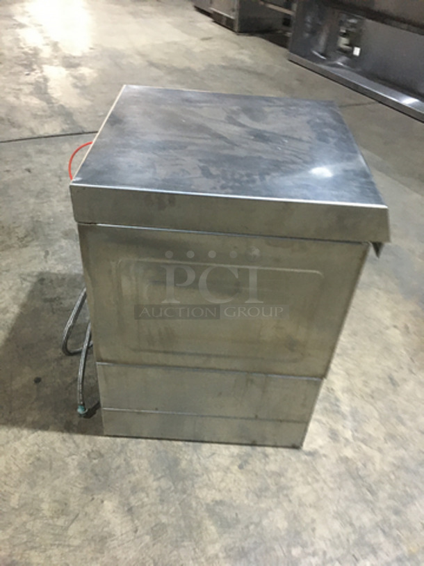 Hobart Commercial Under The Counter Dishwasher! All Stainless Steel! With Dish Rack! Model LXIGC Serial 231085612! 120/208/240V 1Phase! - Image 4 of 8