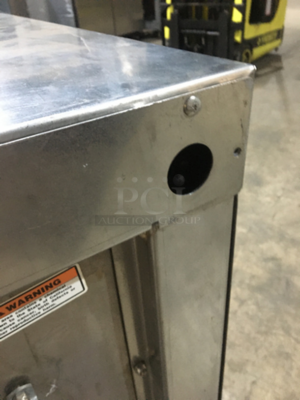Hobart Commercial Under The Counter Dishwasher! All Stainless Steel! With Dish Rack! Model LXIGC Serial 231085612! 120/208/240V 1Phase! - Image 8 of 8