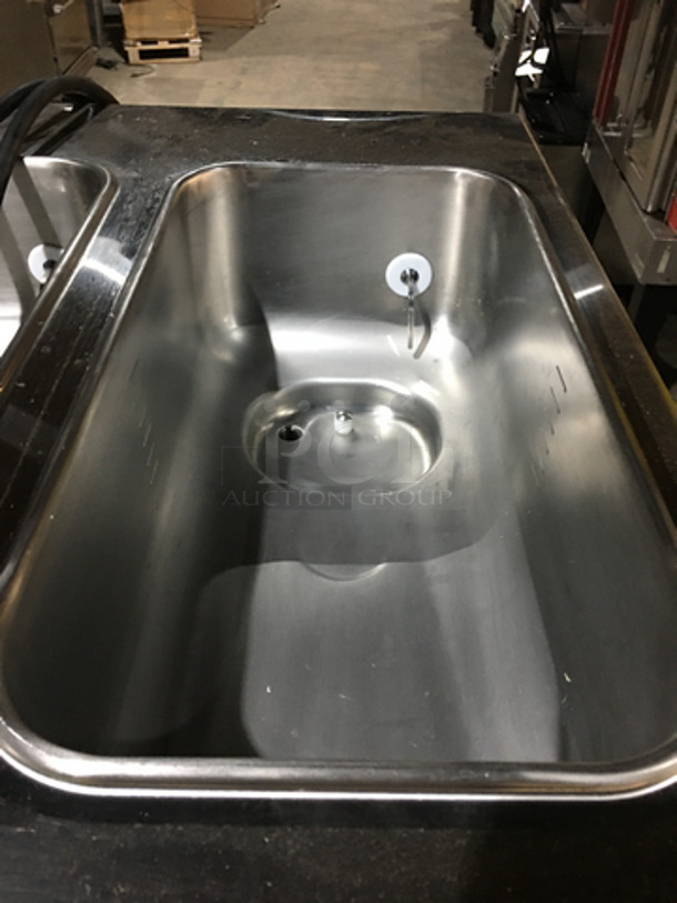 Taylor Commercial Floor Style 2 Flavor Frosty/Coolatta/Slushy Making Machine! With Milkshake Mixing Attachment! All Stainless Steel! Model 342D27 Serial M3052548! 208/230V 1Phase! On Commercial Casters! Not Tested! - Image 5 of 9