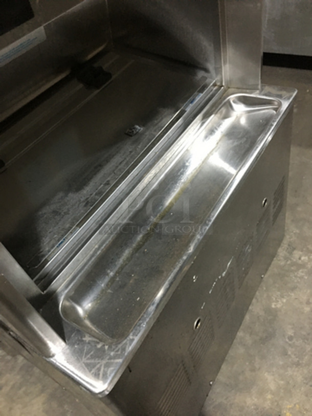 Taylor Commercial Floor Style 2 Flavor Frosty/Coolatta/Slushy Making Machine! With Milkshake Mixing Attachment! All Stainless Steel! Model 342D27 Serial M3052548! 208/230V 1Phase! On Commercial Casters! Not Tested! - Image 7 of 9