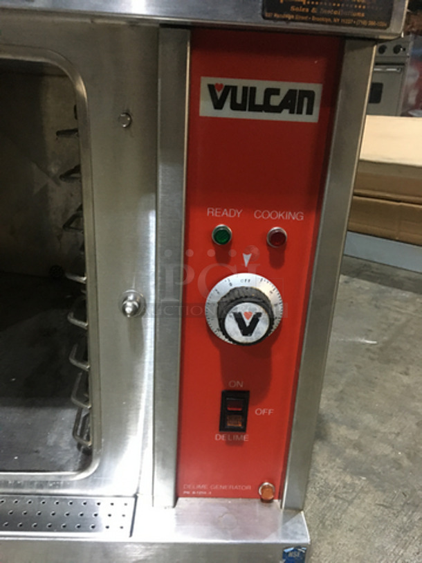Vulcan Commercial Single Deck Electric Powered Convection Steamer! All Stainless Steel! Model VSX4 Serial AP101158610S371! 208V 3Phase! - Image 6 of 8