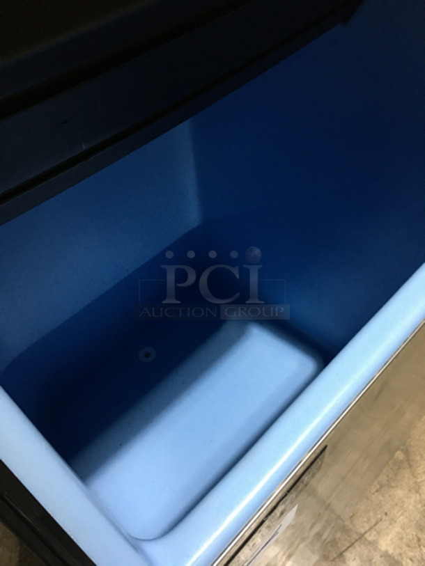 Ice-O-Matic Commercial Ice Machine! On Ice Bin! All Stainless Steel! Model ICE1006HW3 Serial 12061280014654! 208/230V 1Phase! On Ice! 2 X Your Bid! Makes One Unit!
 - Image 7 of 8