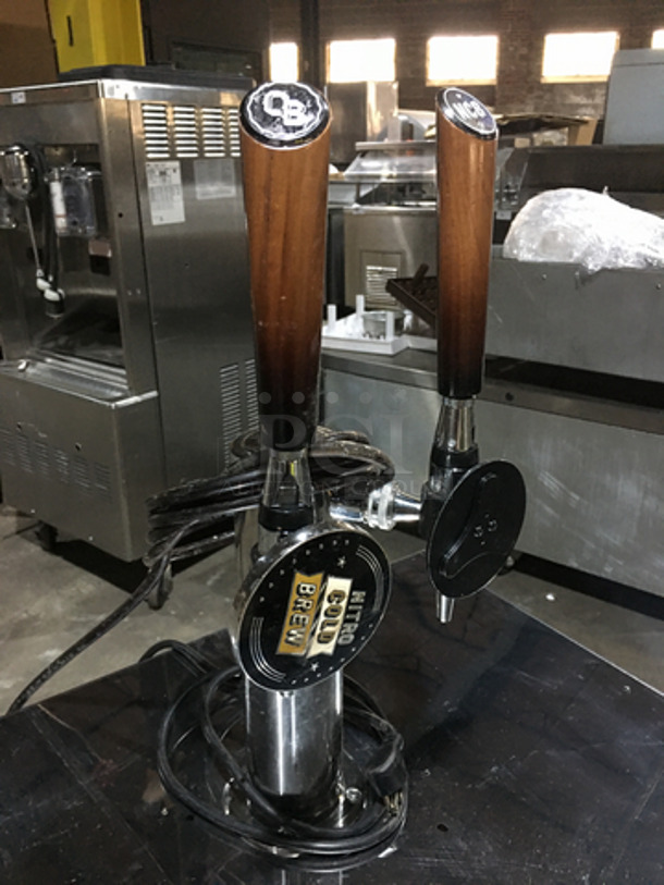 Delfield Commercial 2 Tap Kegerator! With Single Beer Tower! With Underneath Storage Space! Model ND21TS00! 115V 1Phase! - Image 5 of 8