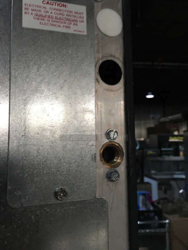 Ice-O-Matic Commercial Ice Machine! On Ice Bin! All Stainless Steel! Model ICE1006HW3 Serial 12061280014654! 208/230V 1Phase! On Ice! 2 X Your Bid! Makes One Unit!
 - Image 8 of 8