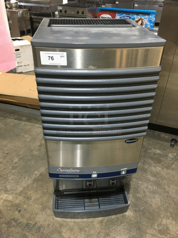 Sweet! Follet Counter Top Ice Machine! With Dispenser! Symphony Series! Model 25CT400A! 115V 1 Phase!
