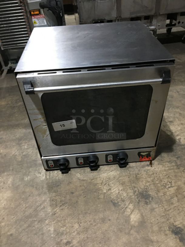 Vollrath Commercial Single Deck Convection Oven! With View Through Door! All Stainless Steel! 