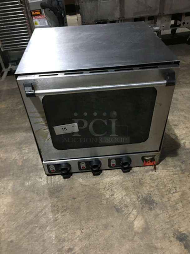 Vollrath Commercial Single Deck Convection Oven! With View Through Door! All Stainless Steel!  - Image 1 of 9