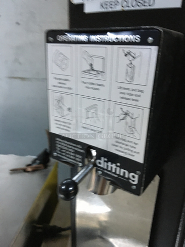 FAB! 2016 LATE MODEL! Ditting Commercial Coffee Bean Grinder! Model KR1203SB Serial 2018300017! 120V 1 Phase
                                                                                                                                                                                                                                                                                                                                                                                                                                                                                                                                                                                                                                                                                                                                                                                                                                                                                                                                                                                                                                                                                                                                                                                                                                                                                                                                                                                                                                                                                                                                                                                                                                                                                                                                                                                                                                                                                                                    - Image 6 of 9