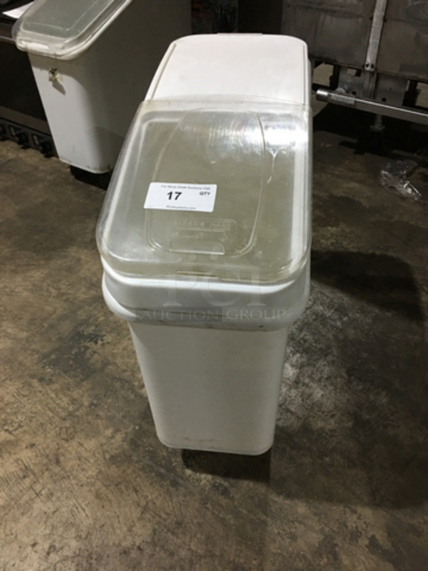 Bakers Mark Commercial Poly Ingredient Bin! On Casters!  - Image 7 of 7