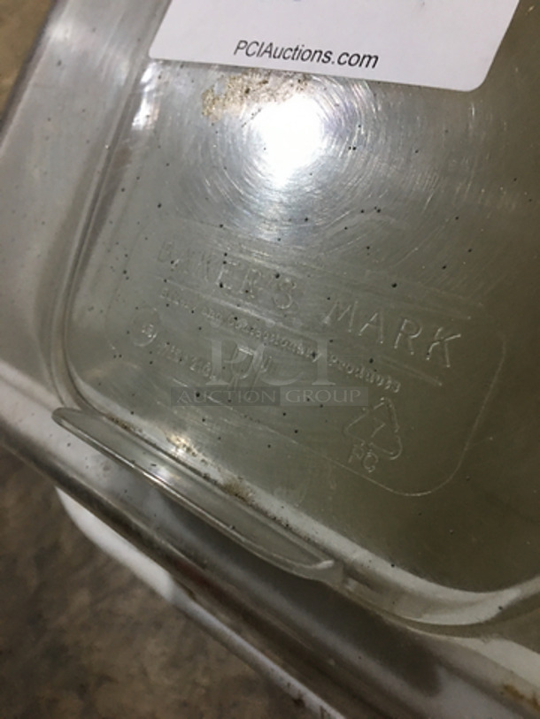 Bakers Mark Commercial Poly Ingredient Bin! On Casters!  - Image 6 of 7