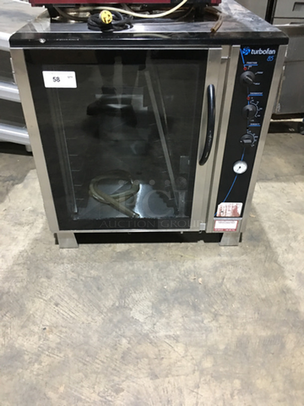 Moffat Turbofan 85 Commercial Oven/Proofer! With View Through Door! All Stainless Steel! Model E858HLD Serial 212451! 110/120V 1P+N+E! Not Tested!