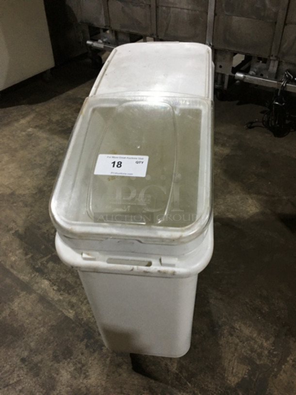 Bakers Mark Commercial Poly Ingredient Bin! On Casters!  - Image 7 of 7