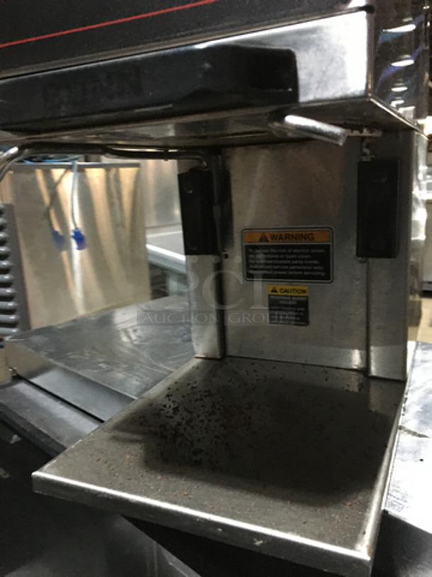 Bunn Commercial Countertop Coffee Bean Grinder! All Stainless Steel! Model G92TDBC Serial G900070410! 120V 1Phase! - Image 6 of 7