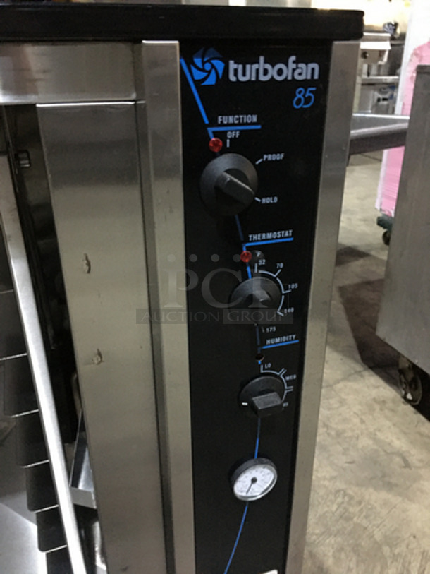 Moffat Turbofan 85 Commercial Oven/Proofer! With View Through Door! All Stainless Steel! Model E858HLD Serial 212451! 110/120V 1P+N+E! Not Tested! - Image 7 of 9