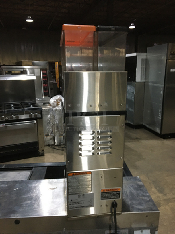 Nice! Bunn Dunkin Donuts Edition Dual Hopper Coffee Bean Grinder! Model MHG Serial MHG0030085! 120V 1 Phase! - Image 4 of 8