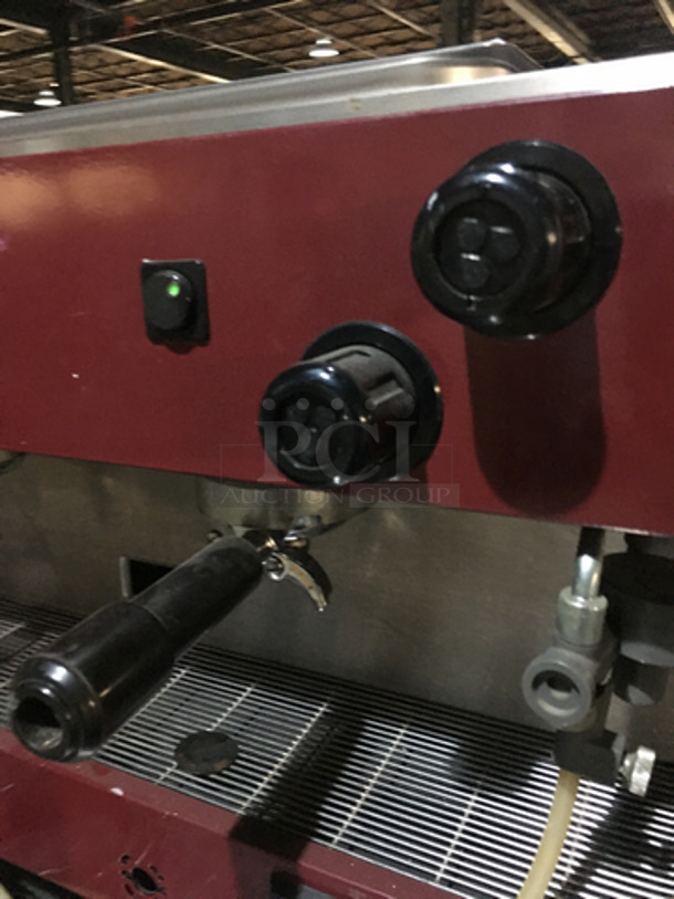 Faema Commercial Countertop 2 Group Espresso Machine! With Steam Wand! Not Tested! - Image 6 of 9