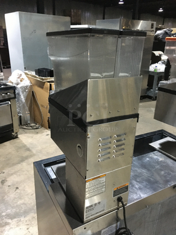 Nice! Bunn Dunkin Donuts Edition Dual Hopper Coffee Bean Grinder! Model MHG Serial MHG009542! 120V 1 Phase! - Image 4 of 8