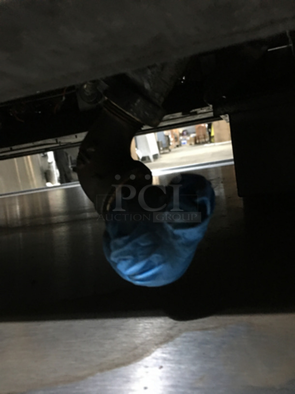 WOW! Wolf Commercial Heavy Duty Natural Gas Powered Flat Griddle! With Back & Side Splashes! With Underneath Storage Space! All Stainless Steel! On Casters! - Image 9 of 10