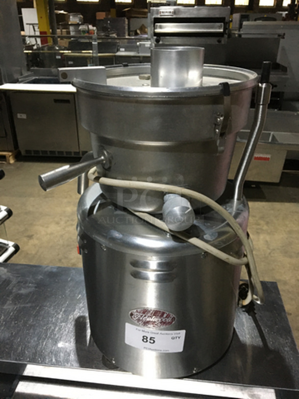 Fleetwood Commercial Countertop Juicer! All Stainless Steel! 