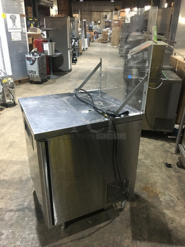 Turbo Air Commercial Lowboy/Worktop Freezer! All Stainless Steel! With Poly Coated Racks! Model MUF28N! 115V! - Image 3 of 8