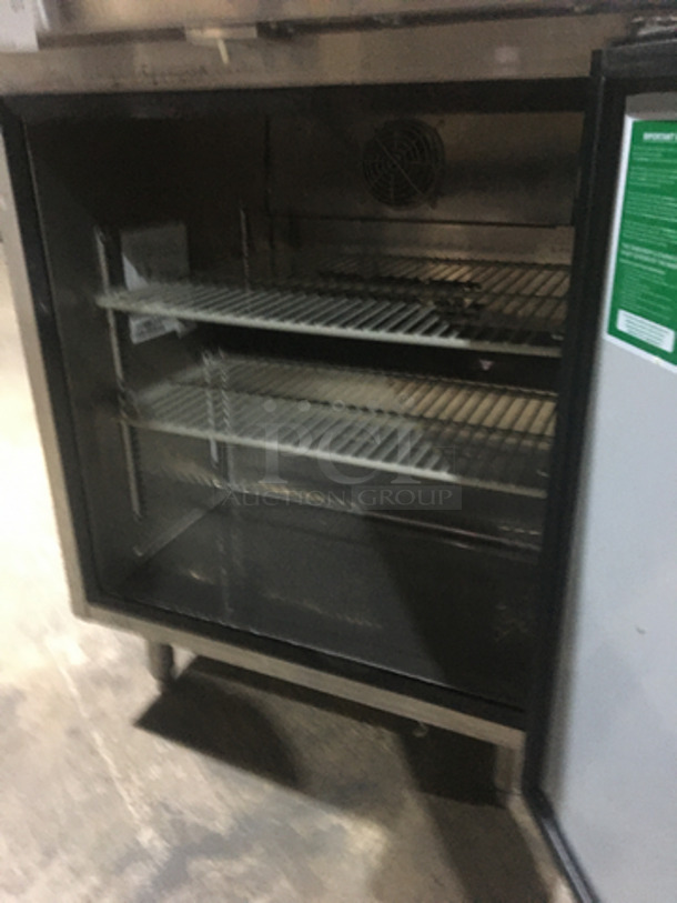 Turbo Air Commercial Lowboy/Worktop Freezer! All Stainless Steel! With Poly Coated Racks! Model MUF28N! 115V! - Image 5 of 8