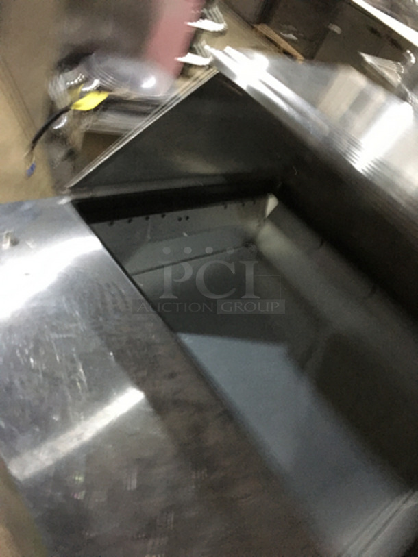 True Commercial Refrigerated Sandwich Prep Table! With Underneath Storage Space! Model TSSU2712MC Serial 9285998! 115V 1Phase! On Commercial Casters! Not Tested! - Image 8 of 9