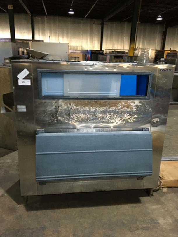 Follet Stainless Steel Commercial Ice Storage Bin! Model SG1475S60!
