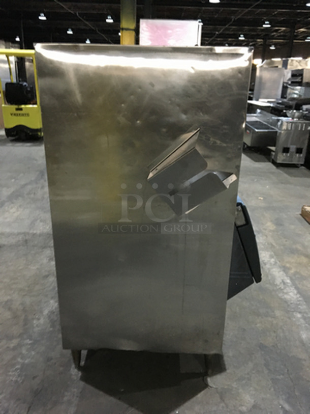 Follet Stainless Steel Commercial Ice Storage Bin! Model SG1475S60!
 - Image 3 of 7