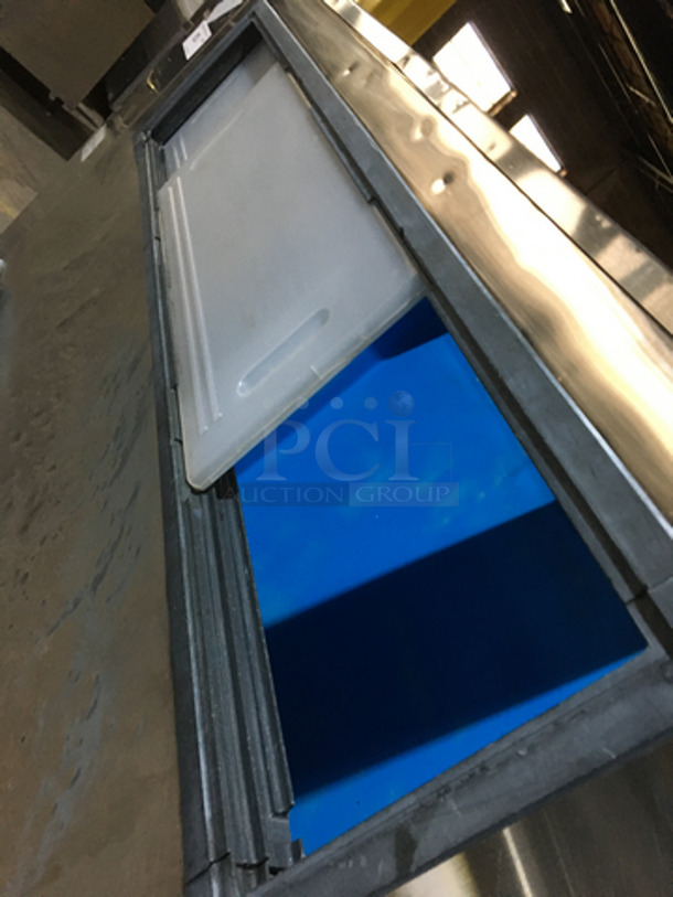 Follet Stainless Steel Commercial Ice Storage Bin! Model SG1475S60!
 - Image 6 of 7