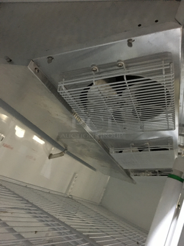 McCray Commercial 3 Door Reach In Cooler Merchandiser! With Poly Coated Racks! Model GF75LBM Serial 113051710! 115/208/230V 1Phase! Not Tested! - Image 7 of 9