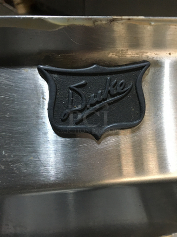 Duke Commercial 3 Compartment Sink! With Left & Right Side Draining Boards! With Backsplash! All Stainless Steel! - Image 7 of 7