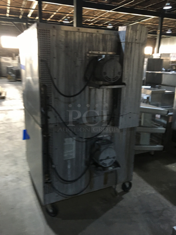 Southbend Commercial Natural Gas Powered Double Deck Convection Oven! With View Through Doors! All Stainless Steel! Silver Star Edition! On Casters! 2 X Your Bid! Makes One Unit! Not Tested! - Image 4 of 8