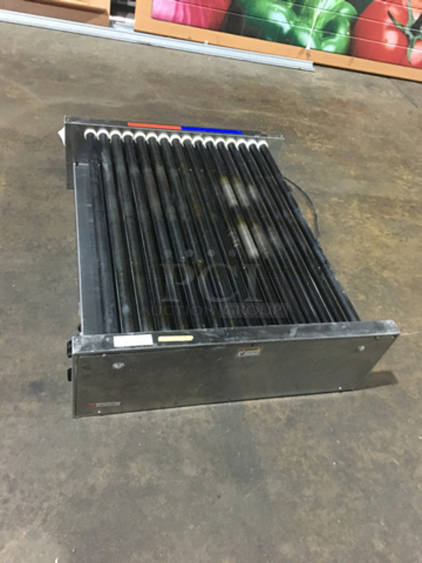 APW Wyott Commercial Countertop Hot Dog Roller Grill! All Stainless Steel! Model HRS755T Serial 8179617120509! 208/240V 1Phase!
 - Image 2 of 8