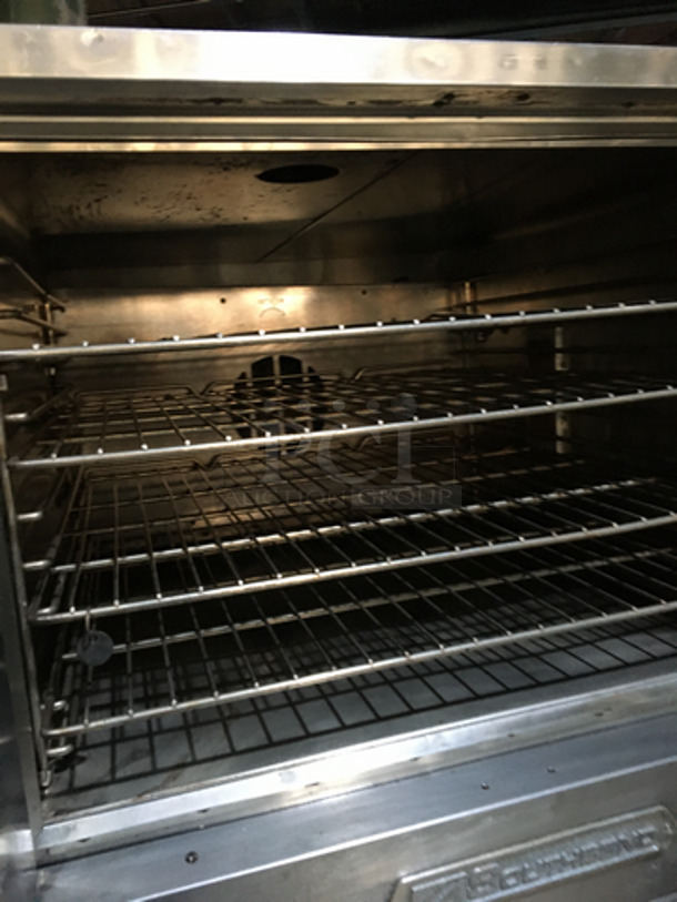 Southbend Commercial Natural Gas Powered Double Deck Convection Oven! With View Through Doors! All Stainless Steel! Silver Star Edition! On Casters! 2 X Your Bid! Makes One Unit! Not Tested! - Image 6 of 8