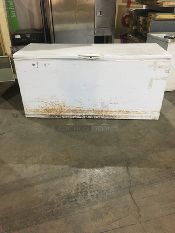 Kenmore Commercial Reach Down Chest Freezer! 115V! Working! - Image 1 of 8