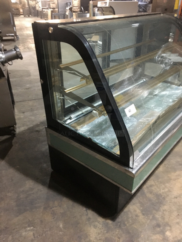 Commercial Floor Style Bakery Display Showcase Case! With Sliding Back Access Doors! Glass All Around Showcase Style!
 - Image 2 of 7